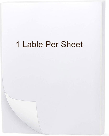 LotFancy All-Purpose White Labels for Laser Printer