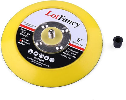 LotFancy Lambs Wool Hook and Loop Polishing Pad