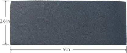 9x3.6 Inch Assorted Grit Sandpaper Sheets for Wood Furniture Finishing, Metal Sanding and Automotive Polishing, Dry or Wet Sanding, by LotFancy