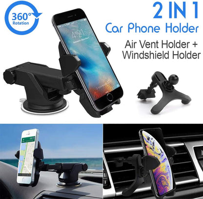 LotFancy Air Vent Cell-Phone Holder for Car