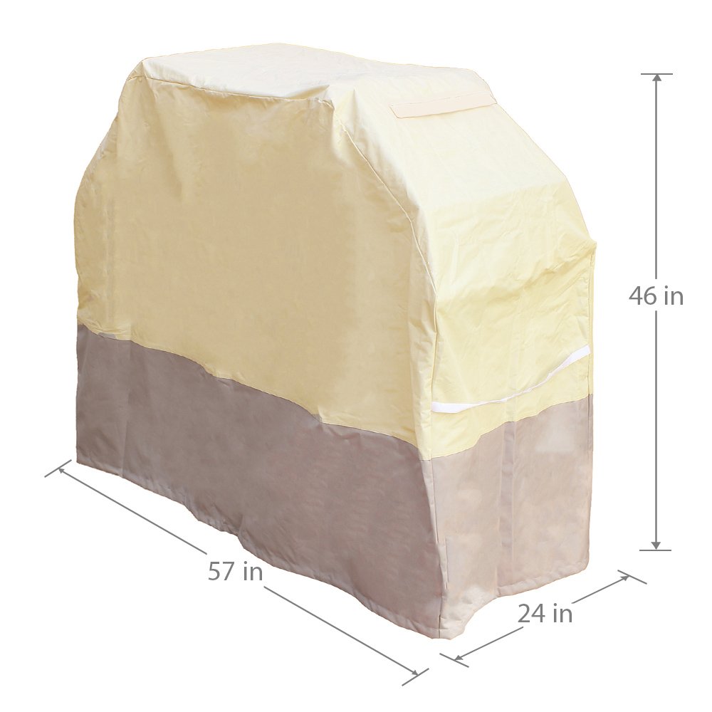 LotFancy Gas Grill Cover for Weber Holland Jenn Air Brinkmann Char Broil Kingsford Uniflame, Heavy Duty