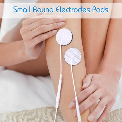 LotFancy TENS Unit Replacement Pads Assorted Sizes, 20PCS Self-Adhesive Electrode Pads for TENS/EMS Massager, 2” x 2” -12Pcs, 2” x 3.5”- 4Pcs, 1.25" Round - 4Pcs