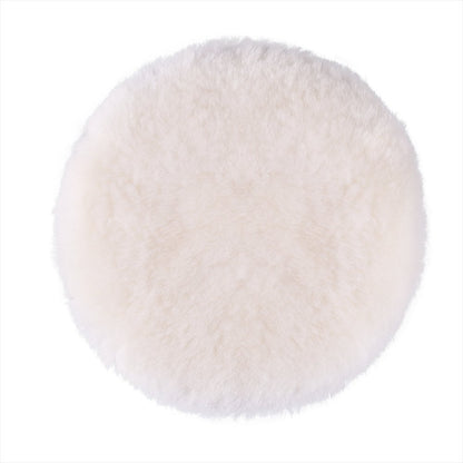 LotFancy Lambs Wool Hook and Loop Polishing Pad