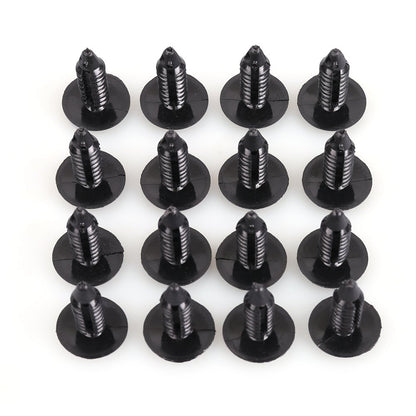 LotFancy 8mm Auto Panel Clips, Body Clips, Bumper Clips, Nylon 100 Pcs