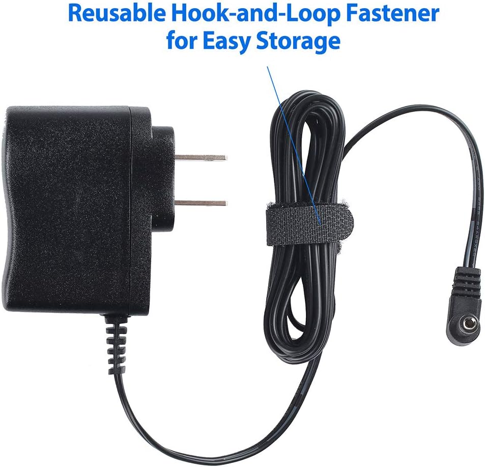 Power Supply for Stainless Steel Trash Can, 6V 500mA AC DC Adapter Compatible with iTouchless Automatic Touchless Sensor Trash Can 2.5 to 23 Gallon Models, UL Listed