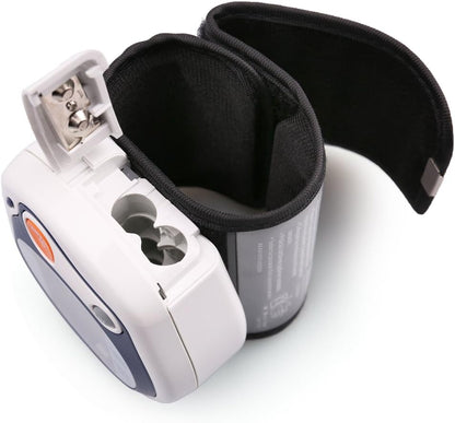LotFancy Wrist Blood Pressure Monitor, Wrist BP Cuff (5”-8”), 60 Reading Memory, Automatic Digital Blood Pressure Machine, Home BP Gauge for Irregular Heartbeat Detection PMT