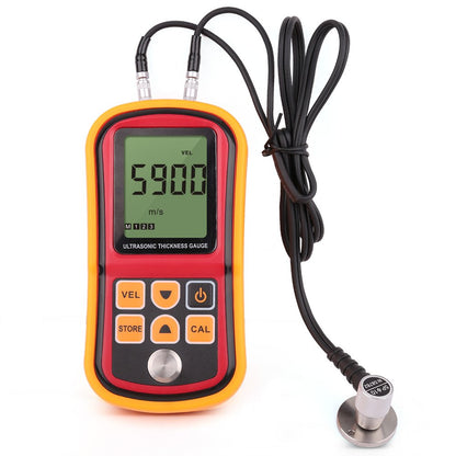 Ultrasonic Thickness Gauge, Digital Thickness Meter Tester, Range 1.2-220mm, with Hard Storage Box