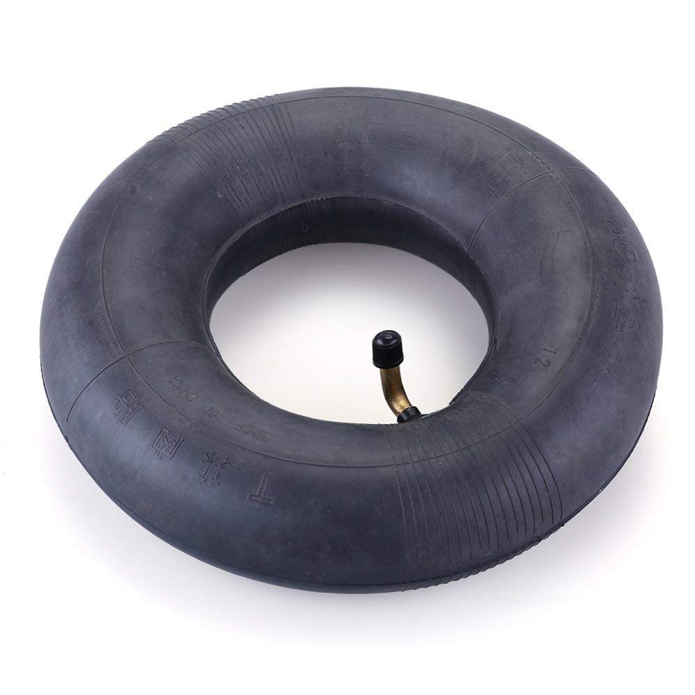 2.8/2.50-4 Inner Tube for Scooters, Lawn Mowers, Wheelbarrows, Hand Truck, 2.80-4 2.50-4 Replacement Tire Inner Tube with TR87 Bent Valve Stem