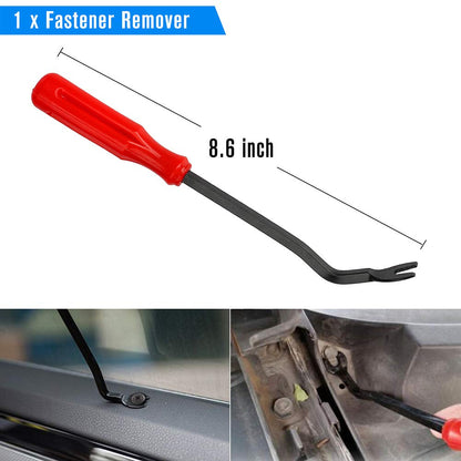 LotFancy Car Retainer Clips & Fastener Remover, 440PCS 19 Most Popular Sizes Push Fasteners Kit for Door Panel & Trim, Bumper & Fender Shield Retainer for GM Ford Toyota Honda & Many More