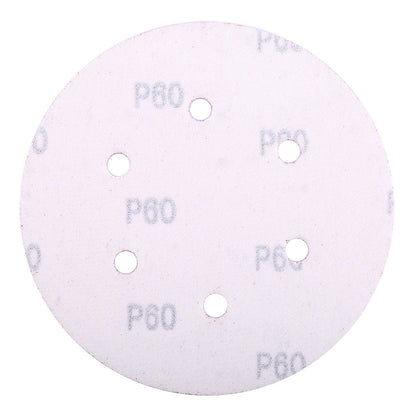 LotFancy 6" 6-Hole Sanding Discs Sandpaper Hook and Loop Pads 40/60/80/100/120/180/240/320/400/800/1000/1500/2000 Assorted Grits