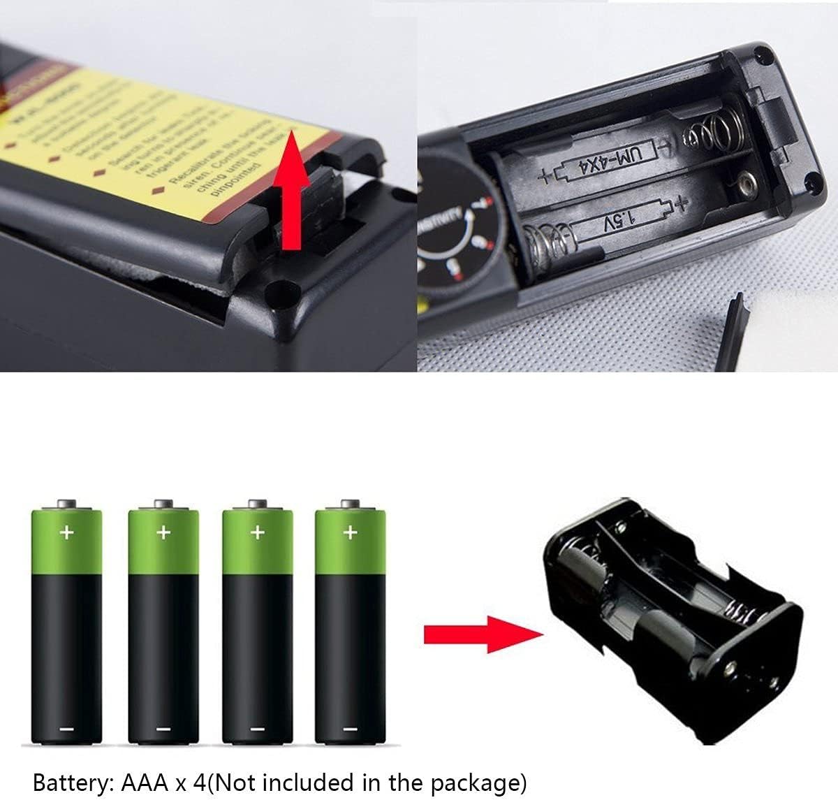 LotFancy Freon Leak Detector for Halogen Gas Leakage, Refrigerant HVAC Leak Detector for CFCs HCFCs HFCs R134a R1234yf R410a R22 R11 Tester, High Accuracy, with Indicator Light