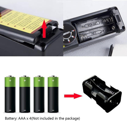 LotFancy Freon Leak Detector for Halogen Gas Leakage, Refrigerant HVAC Leak Detector for CFCs HCFCs HFCs R134a R1234yf R410a R22 R11 Tester, High Accuracy, with Indicator Light