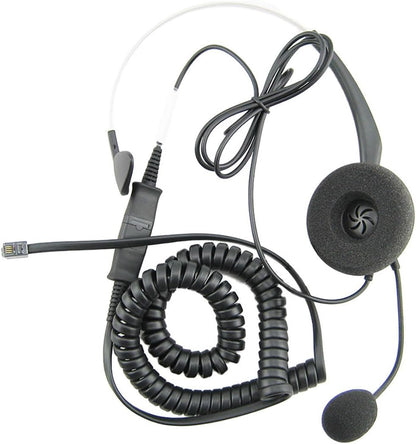 LotFancy QD Quick Headset Disconnect Cable Plus (+) Headset Headphones