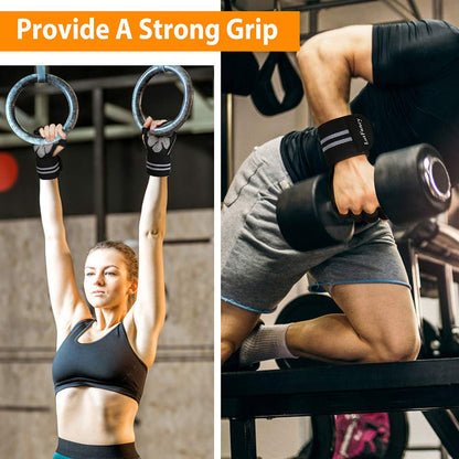 LotFancy Weightlifting Gloves for Women, 1 Pair Ventilated Gym Workout Gloves for Pull Ups, Deadlifting, Cross Fit, Lifting, Full Palm Protection, Anti-Slip, Full Palm Protection, Size S