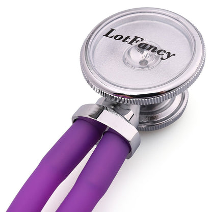 Sprague Rappaport Stethoscope by Lotfancy, Dual Head Diaphragm Bell for Adults, Pediatrics, Infants, Hard Case Included