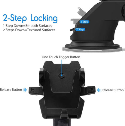 LotFancy Air Vent Cell-Phone Holder for Car