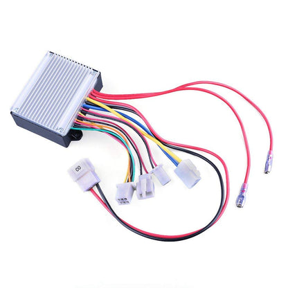 24V Control Module, 7 Connectors, 6-Pin Throttle, Model: HB2430-TYD6K-FS-ROHS, Fit for Razor Ground Force Drifter (V3+), Crazy Cart (V1-4), Dune Buggy(V12+), Razor Ground Force Go Kart (V13+)