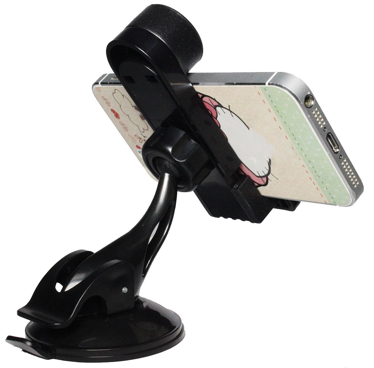 LotFancy® Universal CD Slot Mount Holder Cradle for Smartphone iPhone Samsung Galaxy,GPS