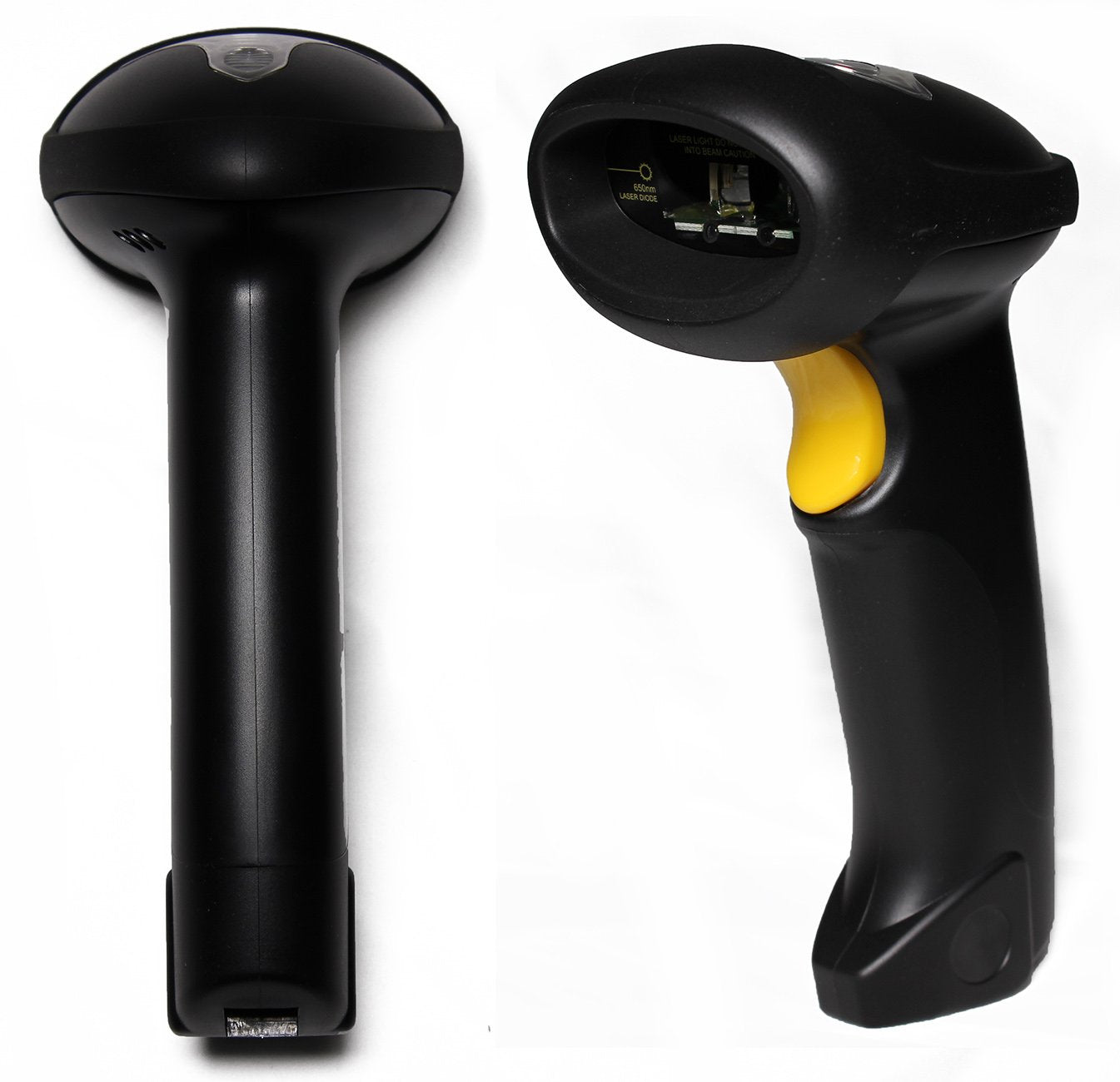 LotFancy 2.4G USB Wireless Barcode Scanner Reader - Cordless Automatic Laser Handheld Bar Code Reader, Portable and Rechargeable