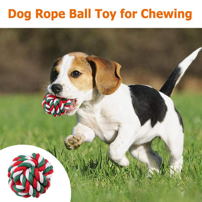 Dog Toys - Dog Rope Toys - Dog Rope Chew Toy for Small and Medium Dogs - Set of 5 XL Dog Rope Toys Set for Chewing, Tug of War and Frisbee