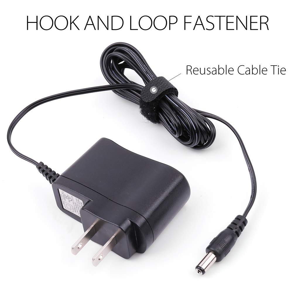 Power Supply for Guitar Effects Pedal, 9V AC DC Power Adapter for BOSS Pedal, 500mA, UL Listed, 6.6FT Cable