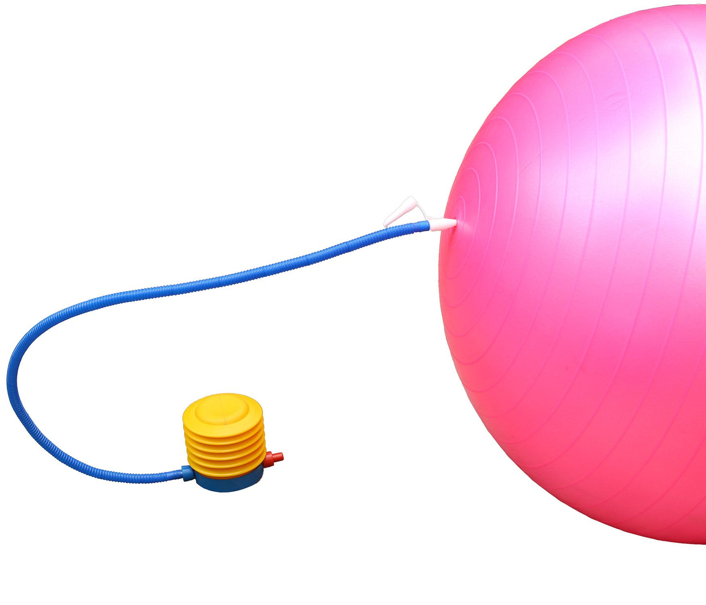 LotFancy Exercise Stability Ball with Foot Pump Fitness Balance Ball for Yoga Pilates Gym, Thick, Heavy Duty, Anti-Burst, 55cm 65cm 75cm Available