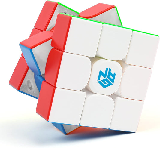 LotFancy GAN 11 M Pro, 3x3 Magnetic Speed Cube, Stickerless GAN11 M Pro Magic Puzzle Cube, Super Lightweight, Frosted Finish (Primary Internal)