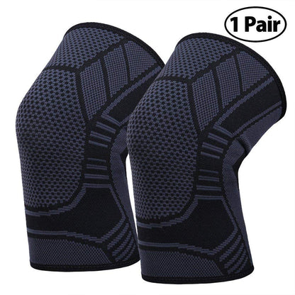 Knee Compression Sleeve, 1 Pair Knee Braces for Men Women, Knee Support for Arthritis, Meniscus Tear, ACL, Running, Squat, Basketball, Pain Relief, Latex-Free, Anti-Slip, M Size