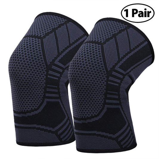 Knee Compression Sleeve, 1 Pair Knee Braces for Men Women, Knee Support for Arthritis, Meniscus Tear, ACL, Running, Squat, Basketball, Pain Relief, Latex-Free, Anti-Slip, M Size