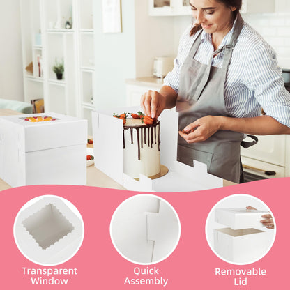 LotFancy Cake Boxes
