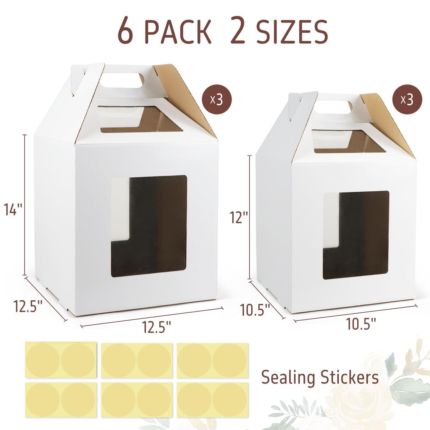 LotFancy Cake Boxes