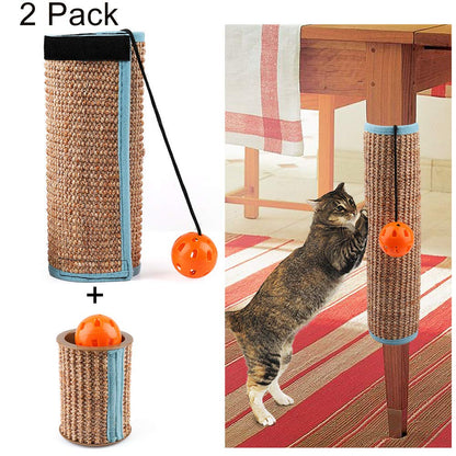 Cat Scratcher Mat, Natural Sisal Cat Scratching Carpet Pad, Floor Scratching Rug, Anti Slip Cat Scratching Mat for Cat Grinding Claws & Protecting Furniture