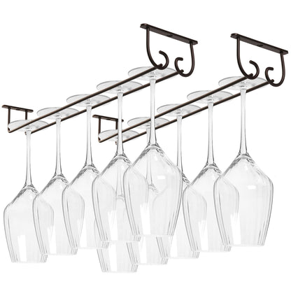 LotFancy wine glass rack