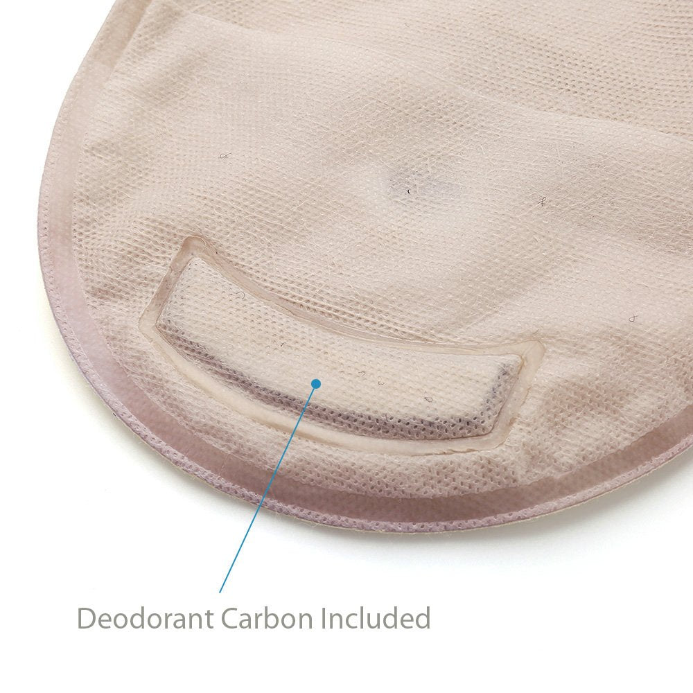 LotFancy Drainable Pouch - Ostomy Bags for Colostomy Ileostomy Stoma Care, Cut-to-Fit, One-Piece System