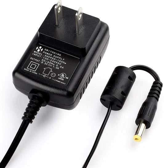 LotFancy 9.5V AC DC Adapter for Casio Piano Keyboard SA76 SA77 SA46, Replacement for Casio ADE95100LU, 100-240V AC to 9.5V DC Converter, UL Listed, 9.8 Ft Cord