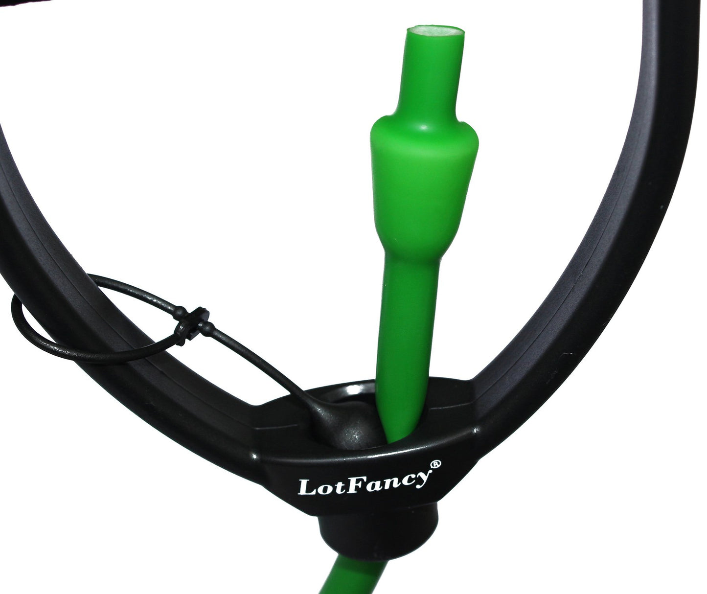 LotFancy Exercise Resistance Band Adjustable Workout Band Tube with Foam Handles, 59-Inch Length, for Fitness Gym Yoga Boxing Training