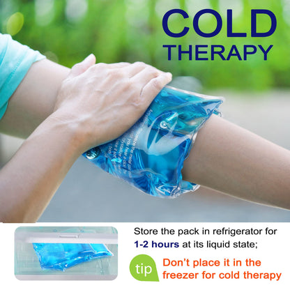 LotFancy Heating Pad with Wrap, Click Activated, Instant Hot and Cold Therapy Compress