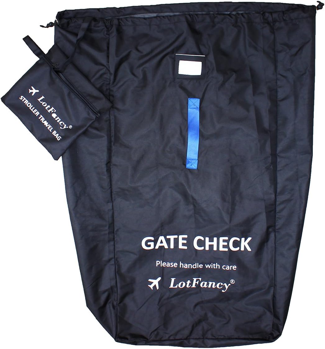 LotFancy Gate Check Bag for Baby Umbrella Strollers,with Shoulder Strap,Water Resistant