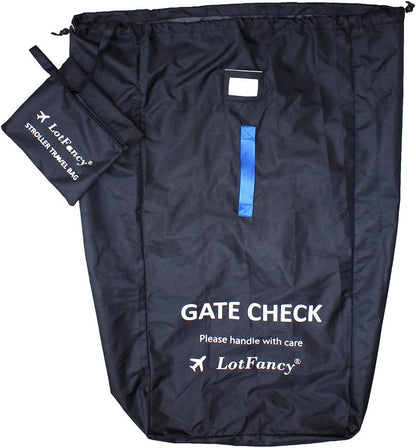 LotFancy Gate Check Bag for Baby Umbrella Strollers,with Shoulder Strap,Water Resistant
