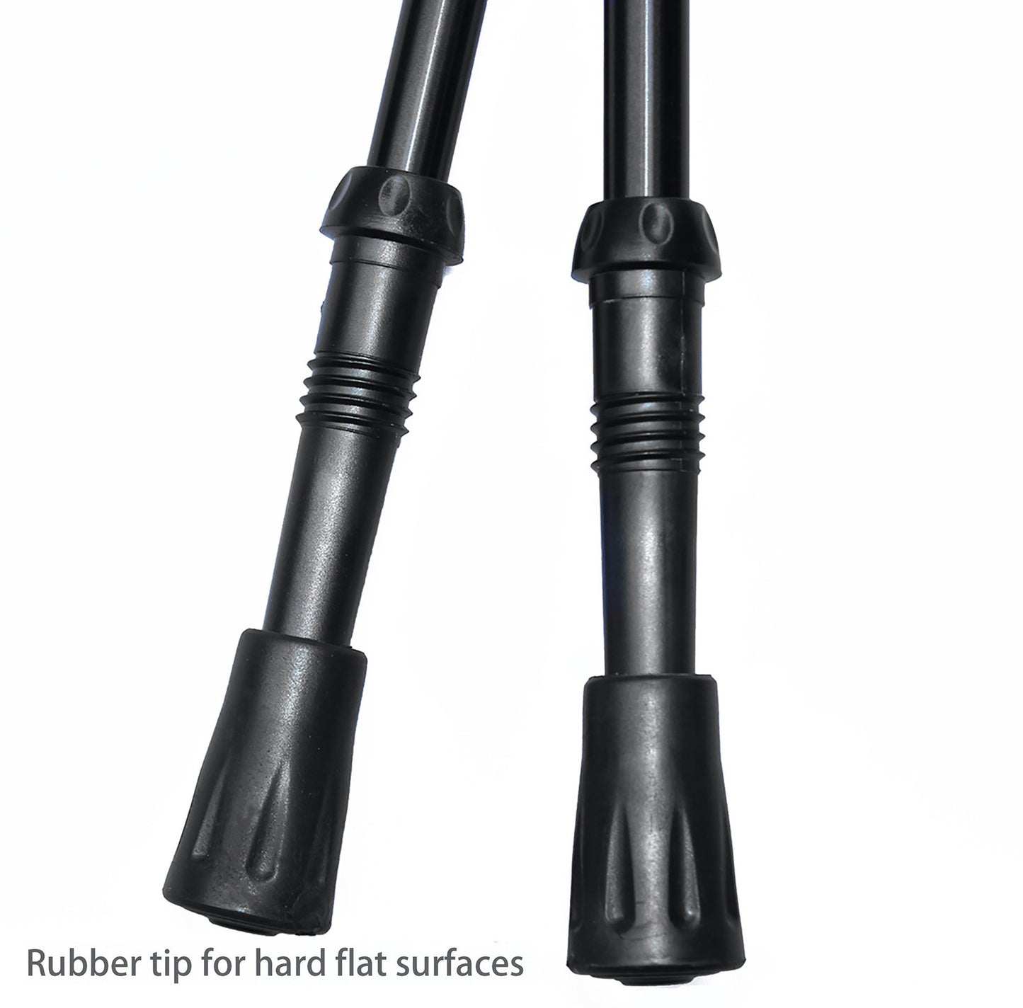 LotFancy Hiking Trekking Poles Ultralight Walking Sticks for Men Women, Tungsten Steel Spike Tip, Extra Rubber Tips Baskets Included (Pack of 2, Purple)