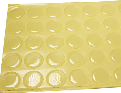 LotFancy 300 PCS Epoxy Stickers for Bottle Cap Pendants, 1-Inch, Clear