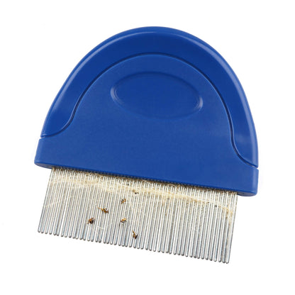 Prime Pets Flea Comb for Cat Dog, Pet Hair Removal Comb