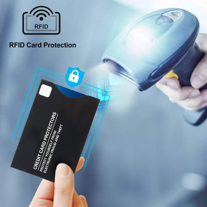 19 RFID Blocking Sleeves (14 Credit Card Protectors and 5 Passport Holders) for Identity Theft Protection