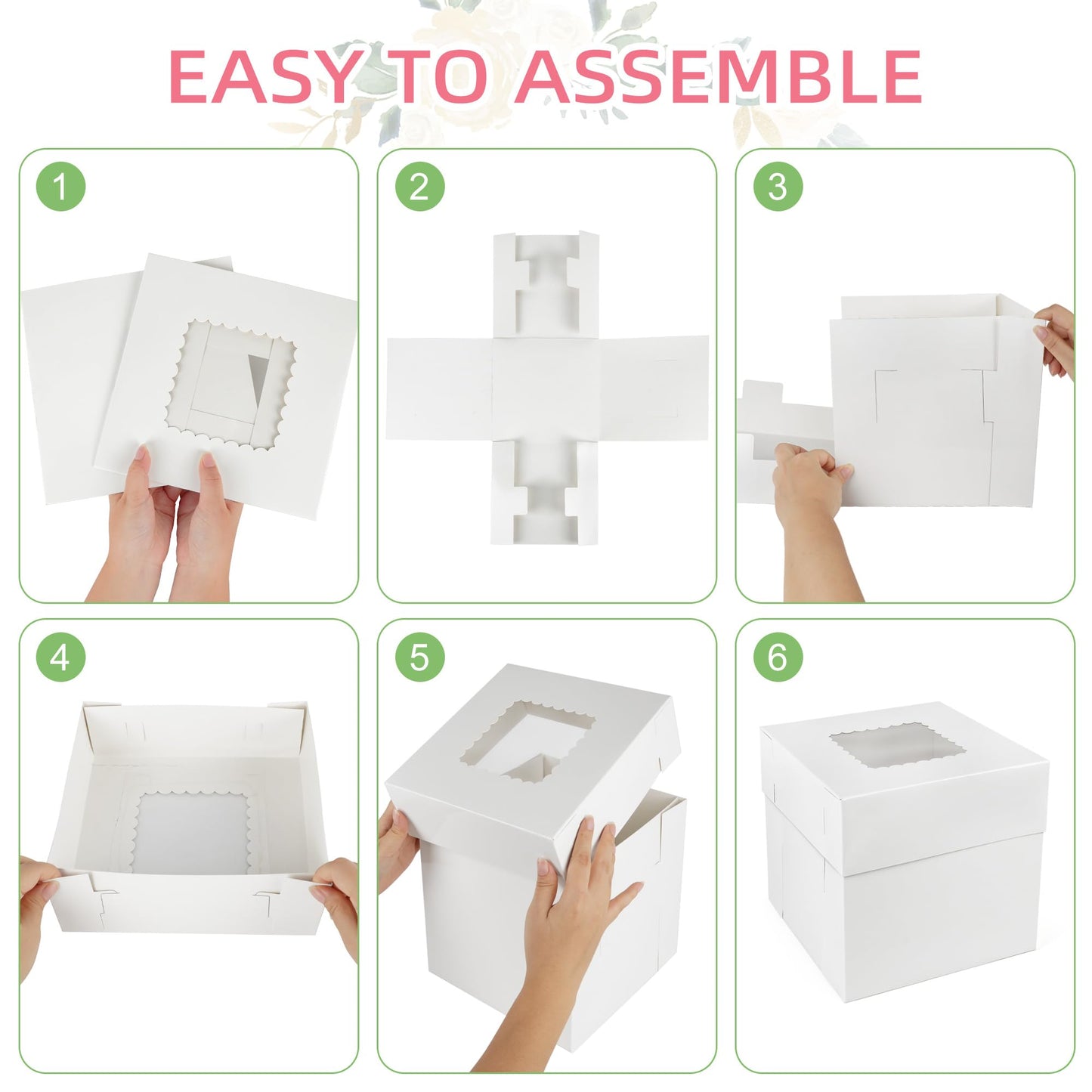 LotFancy Cake Boxes