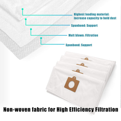 hepa cloth vacuum bags