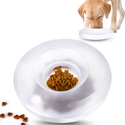 Prime Pets Dog Wobble Bowl Interactive Treat Puzzle Toy, Slow Food Bowl for Dog, 220x69mm