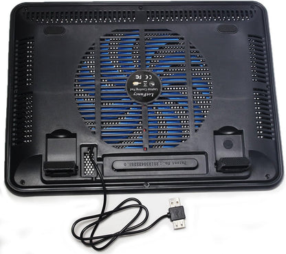 Laptop Cooler Cooling Pad for 10"-17" Notebook - Portable Chill Mat with 2 LED Fans by LotFancy