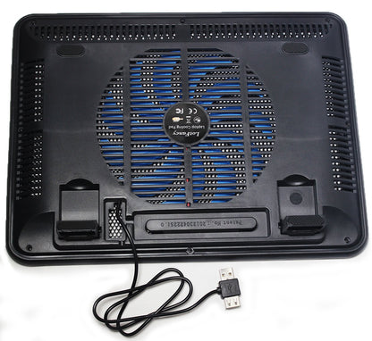 Laptop Cooler Cooling Pad for 10"-17" Notebook - Portable Chill Mat with 2 LED Fans by LotFancy