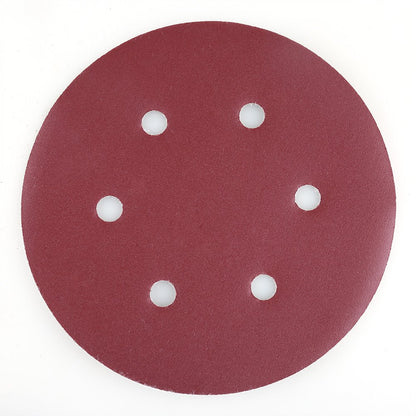 6in 6 Holes Sanding Disc, 400 Grit Hook and Loop Sandpaper, Random Orbital Sander Paper by LotFancy, Pack of 90