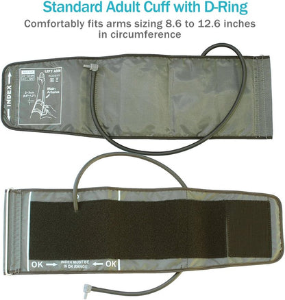 LotFancy FDA Approved Auto Digital Arm Blood Pressure Monitor,Large LCD Display,Irregular Heartbeat Detection, 60 Records,Average Latest 3 Records
